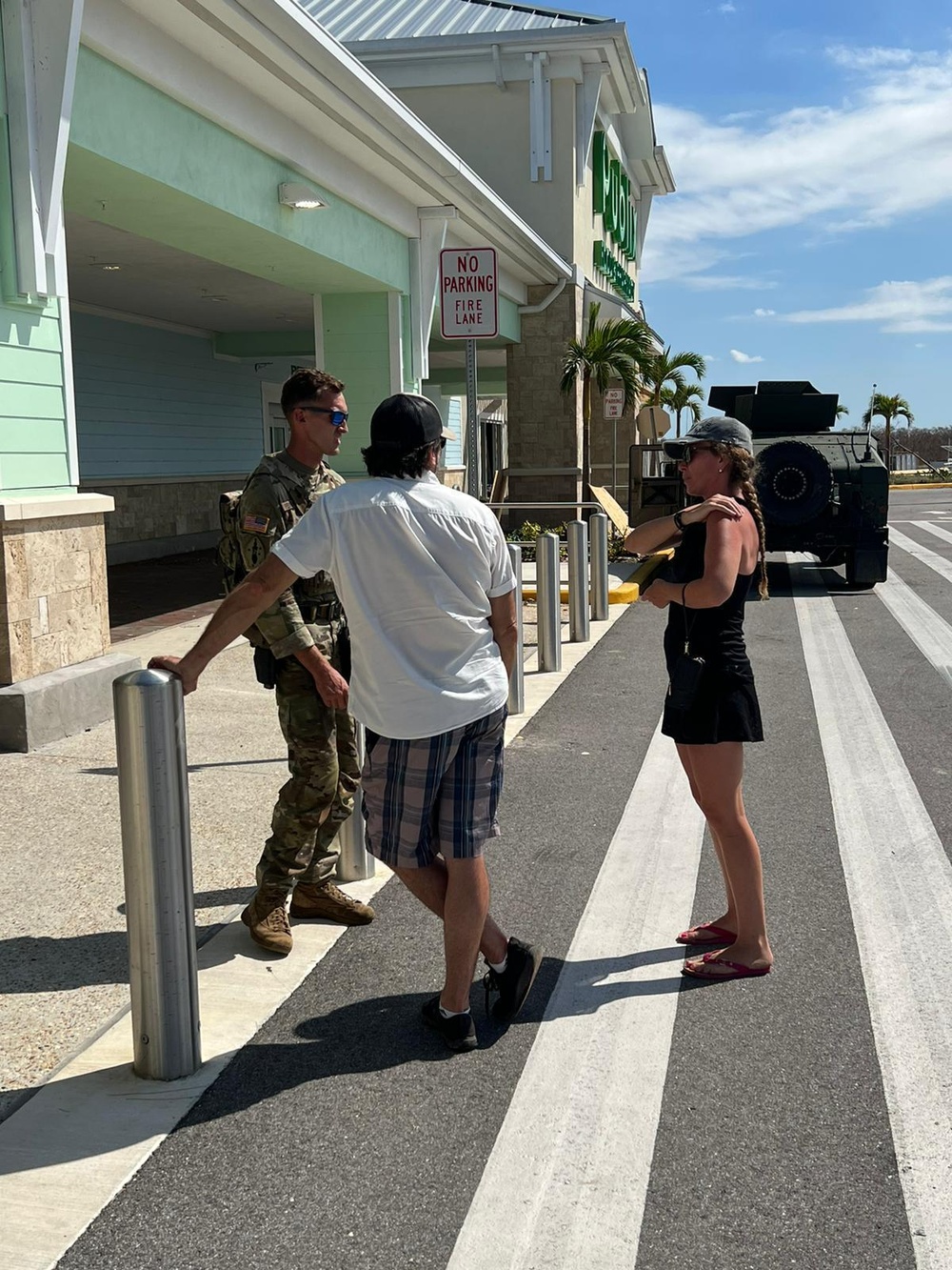 Florida National Guard interacts with local community