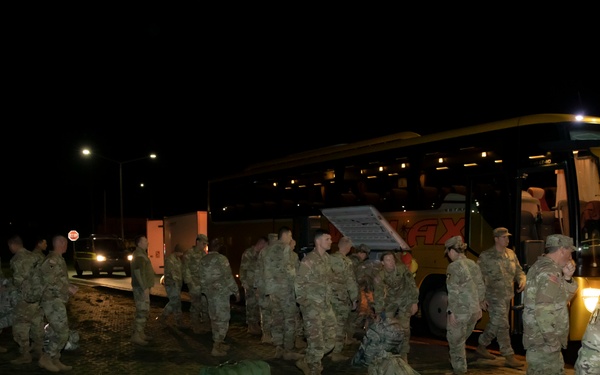 TF Nighthawk Soldiers arrive in Germany
