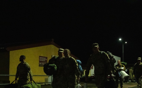 TF Nighthawk Soldiers arrive in Germany