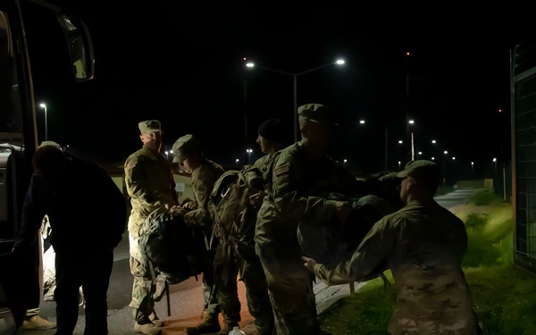 TF Nighthawk Soldiers arrive in Germany