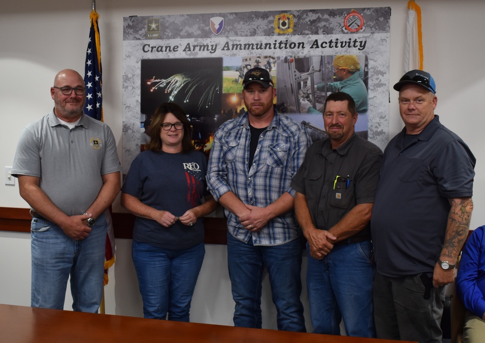 Crane Army employees recognized for contributions to the Joint Force