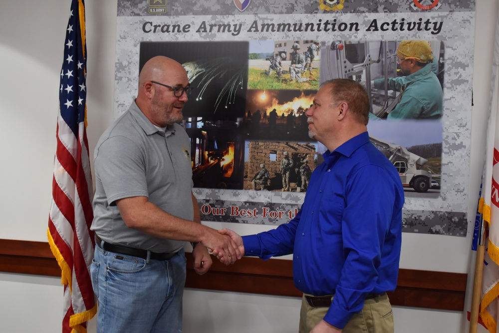 Crane Army employees recognized for contributions to the Joint Force