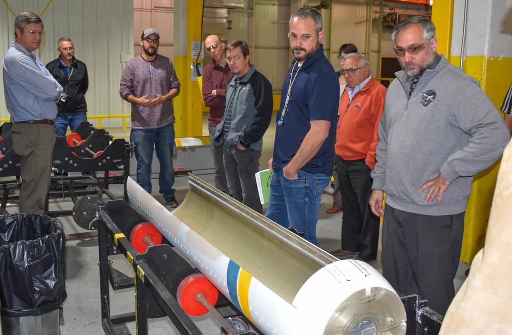 Indiana University Chemistry Department visits Crane Army facilities