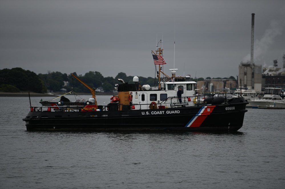 Coast Guard Cutter Pendant in Boston