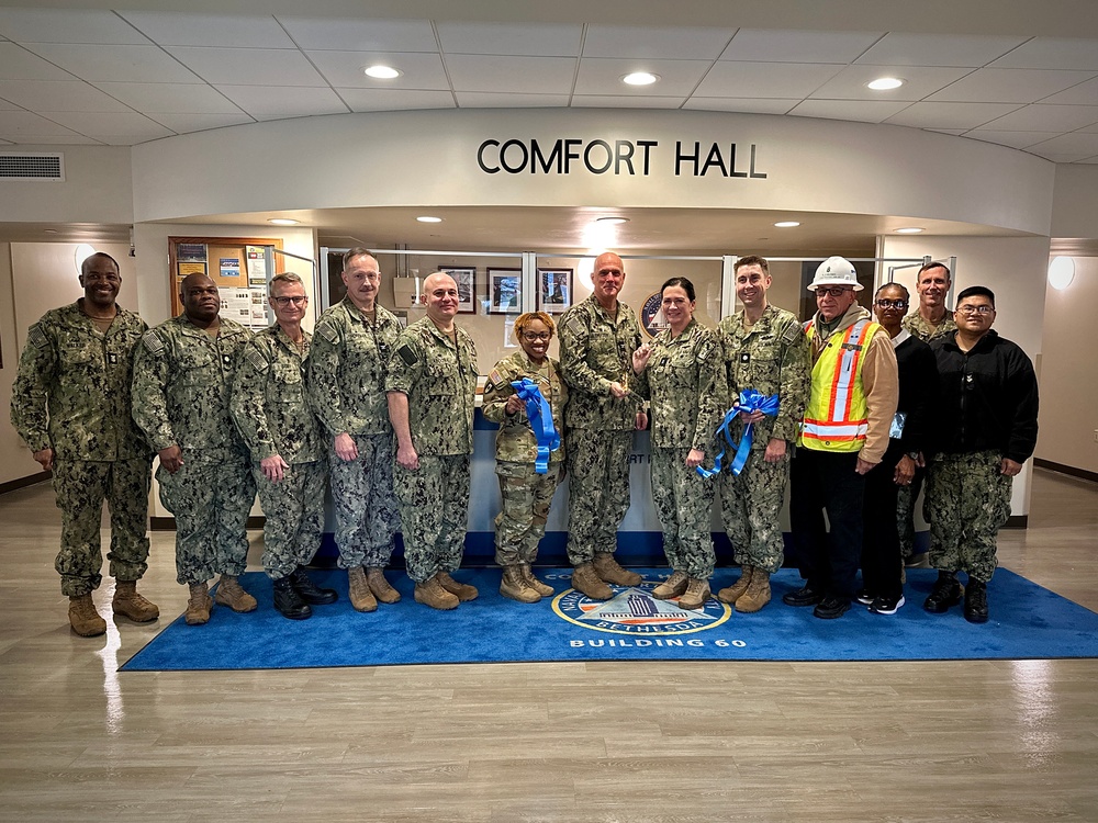 Ribbon Cutting for NSA Bethesda's Comfort Hall