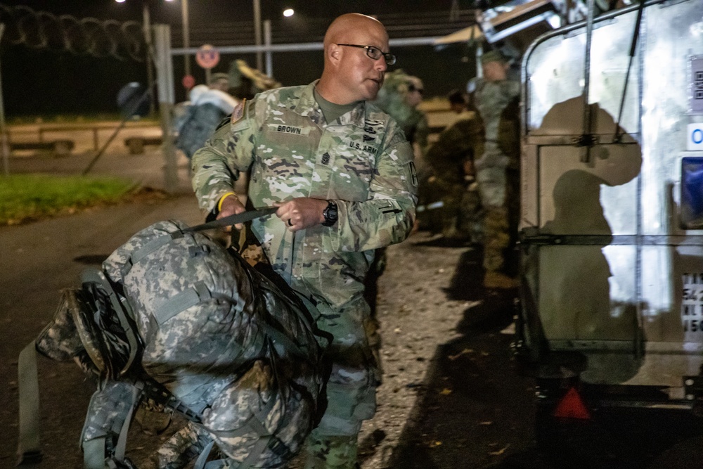 Task Force Nighthawk arrives in Germany to begin training