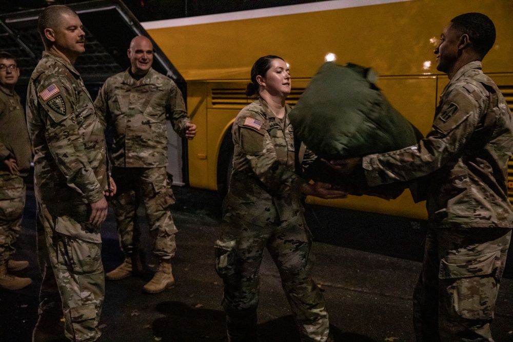 Task Force Nighthawk arrives in Germany to begin training