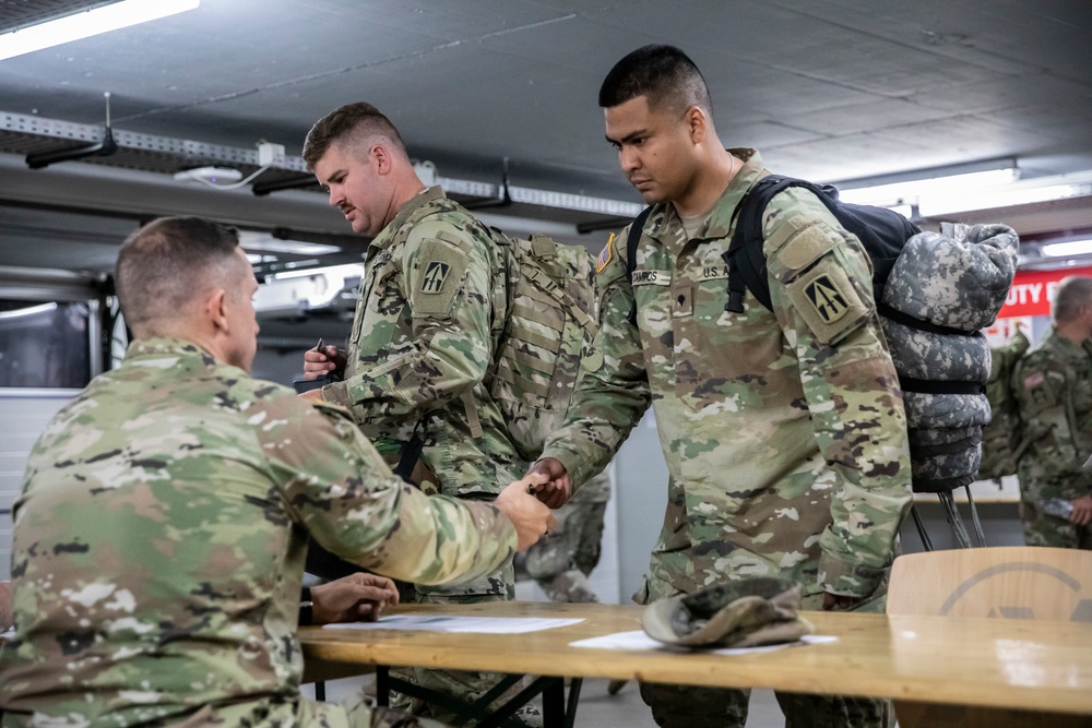 Task Force Nighthawk arrives in Germany to begin training