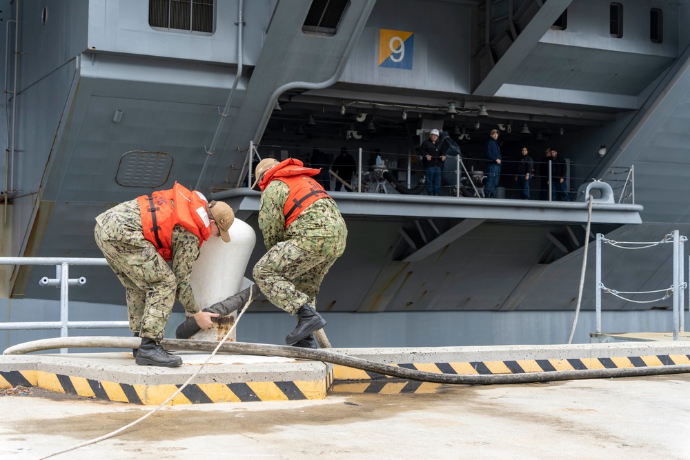 USS Gerald R. Ford Deployment Departure