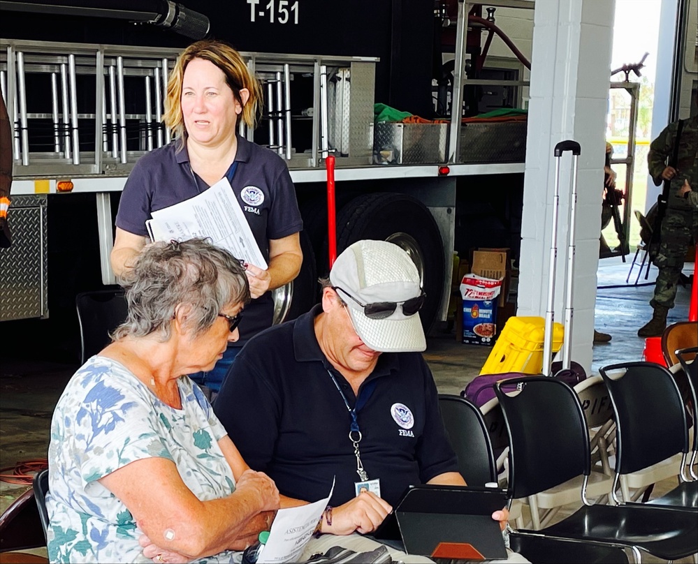 FEMA Disaster Survivor Assistance Teams Help After Hurricane Ian