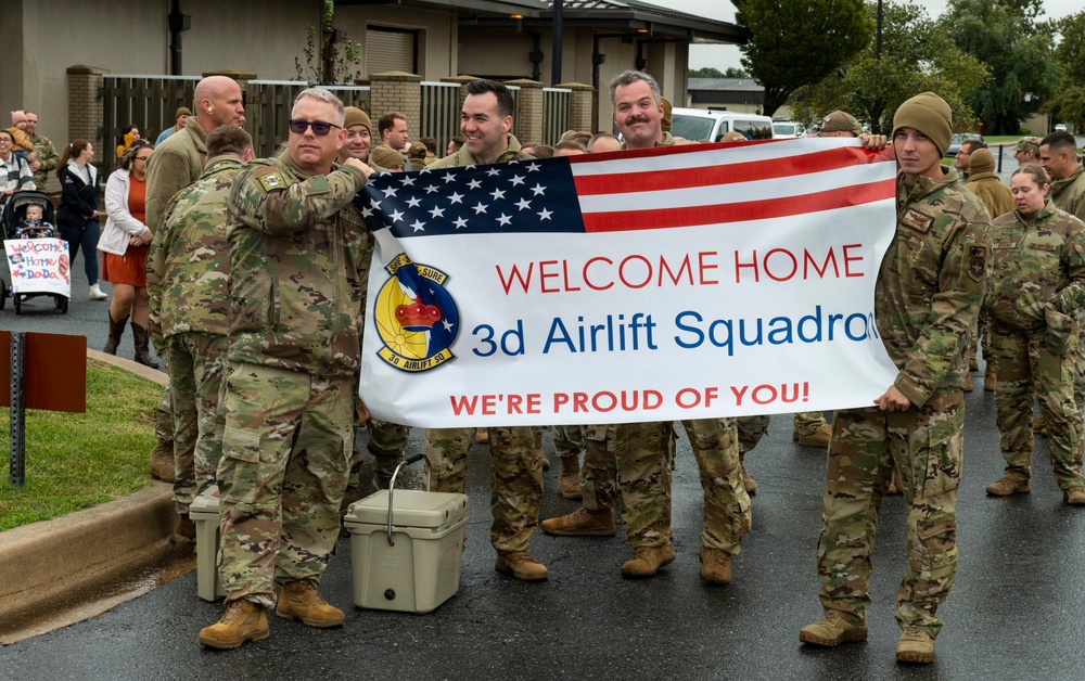 Deployed Team Dover Airmen welcomed home