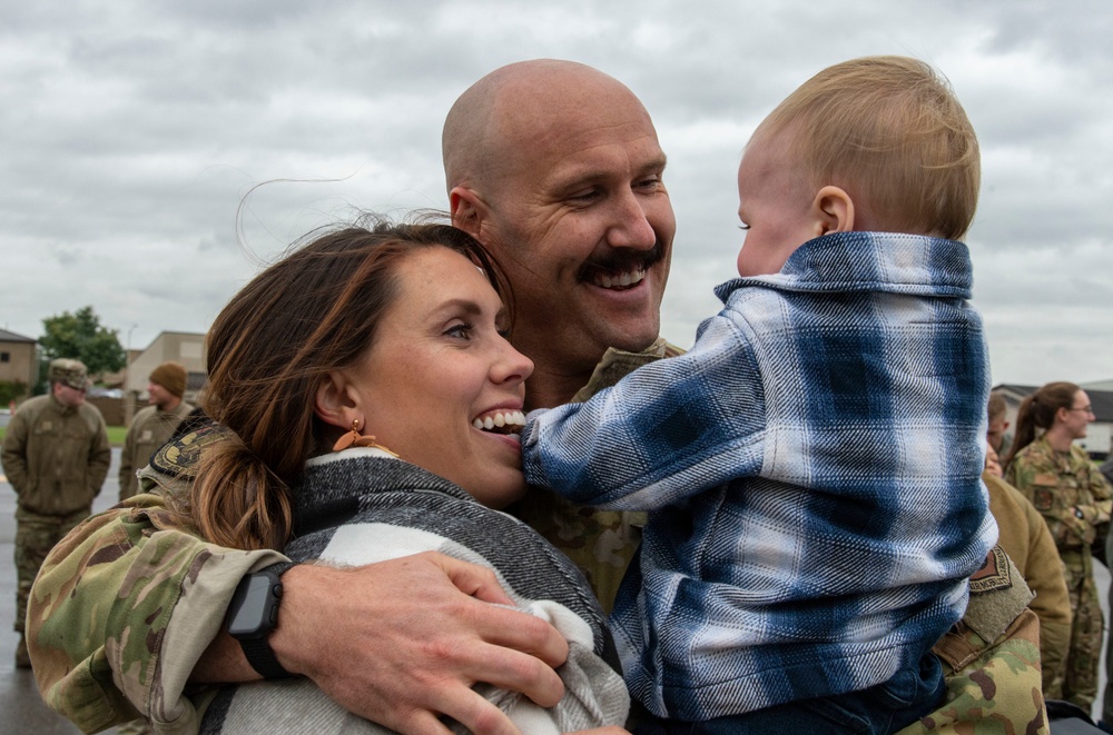 Deployed Team Dover Airmen welcomed home