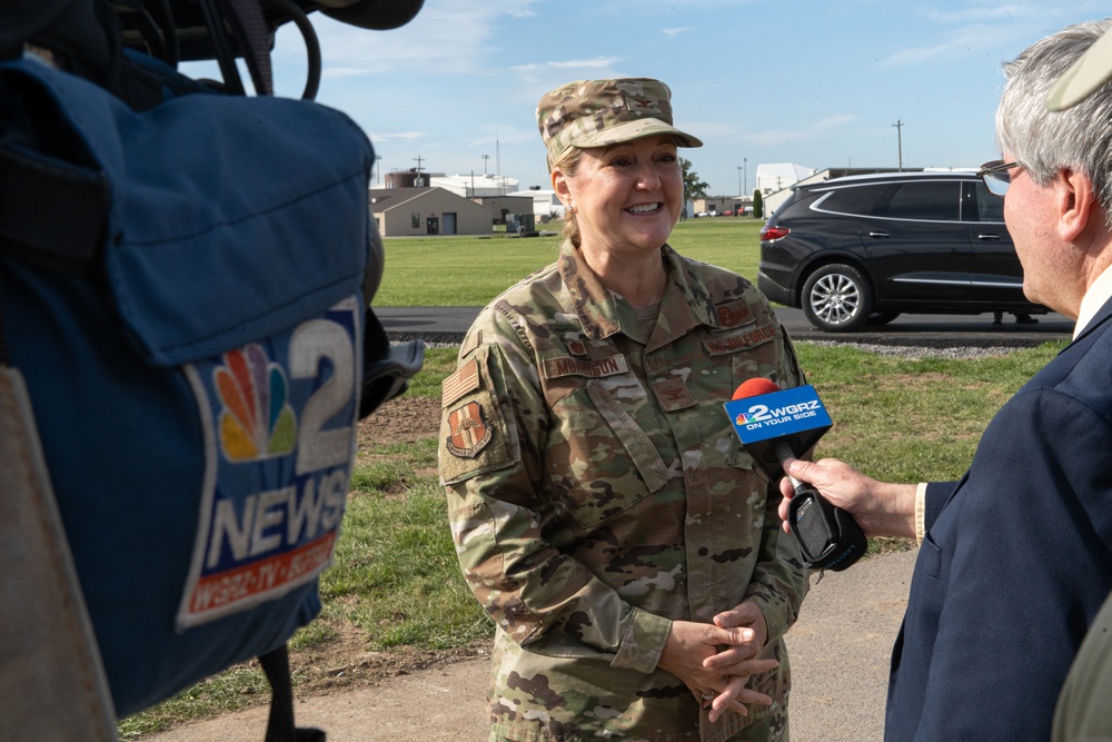 914th Air Refueling Wing breaks ground for main gate reconstruction project