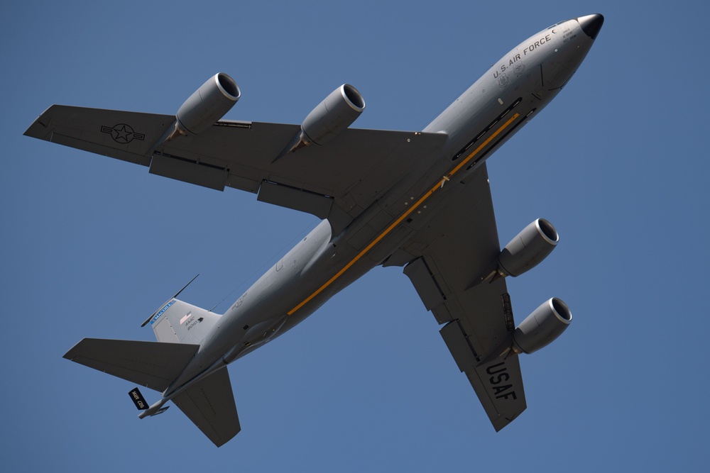 KC-135 conducts aerial refueling mission out of MacDill AFB