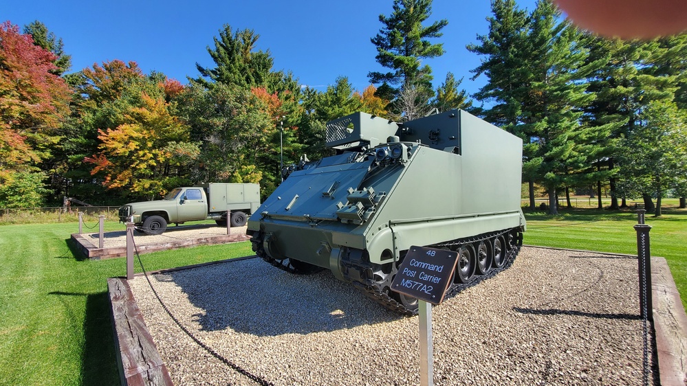 2022 Fall Colors at Fort McCoy's Equipment Park