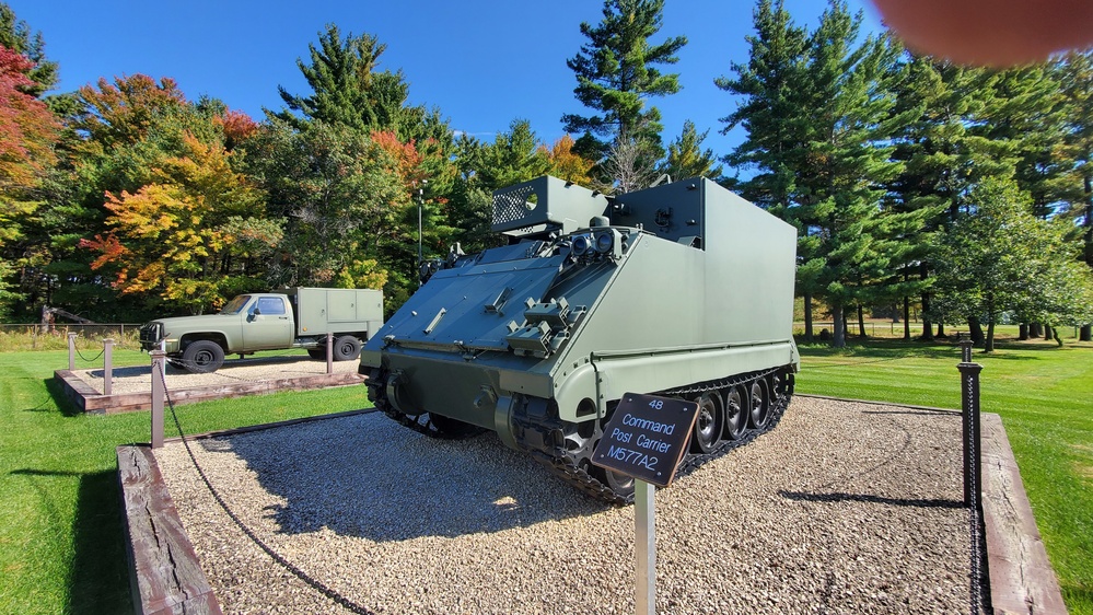 2022 Fall Colors at Fort McCoy's Equipment Park