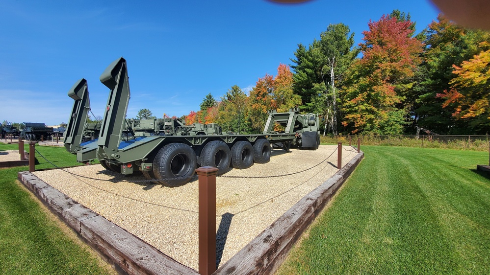 2022 Fall Colors at Fort McCoy's Equipment Park