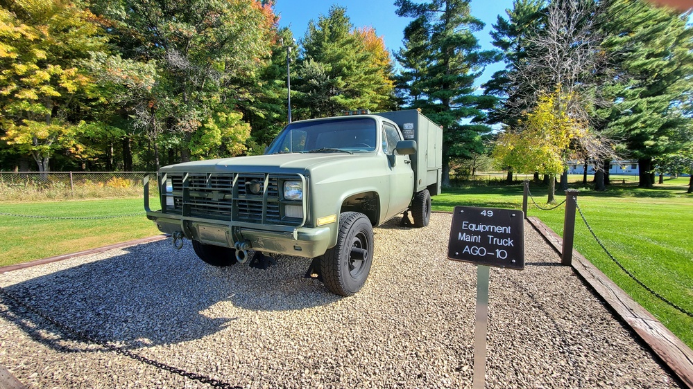 2022 Fall Colors at Fort McCoy's Equipment Park