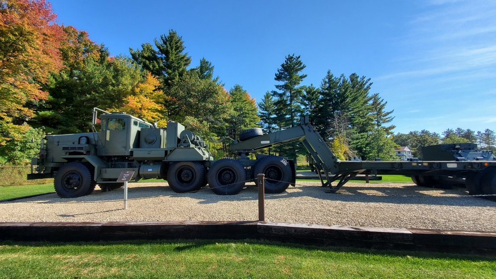 2022 Fall Colors at Fort McCoy's Equipment Park