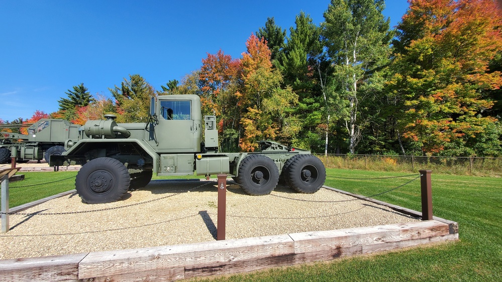 2022 Fall Colors at Fort McCoy's Equipment Park