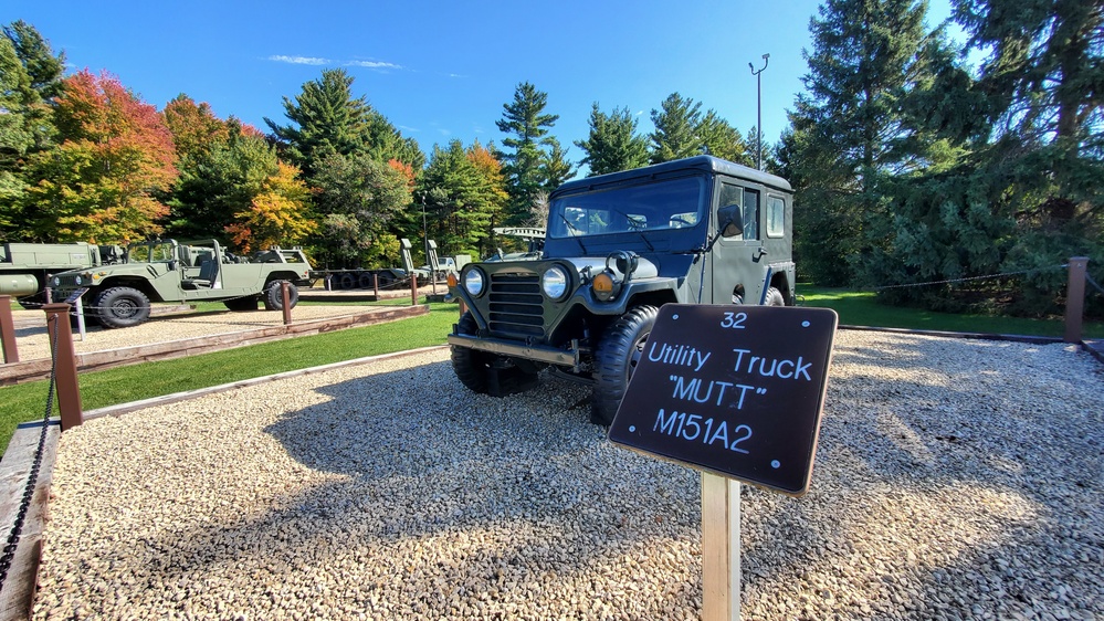 2022 Fall Colors at Fort McCoy's Equipment Park