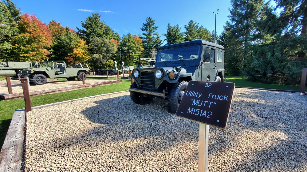 2022 Fall Colors at Fort McCoy's Equipment Park