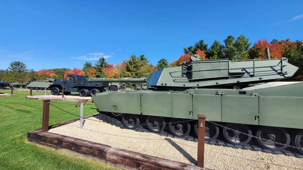 2022 Fall Colors at Fort McCoy's Equipment Park