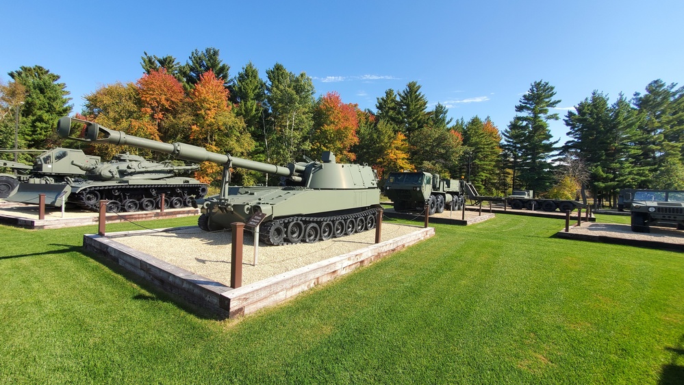 2022 Fall Colors at Fort McCoy's Equipment Park