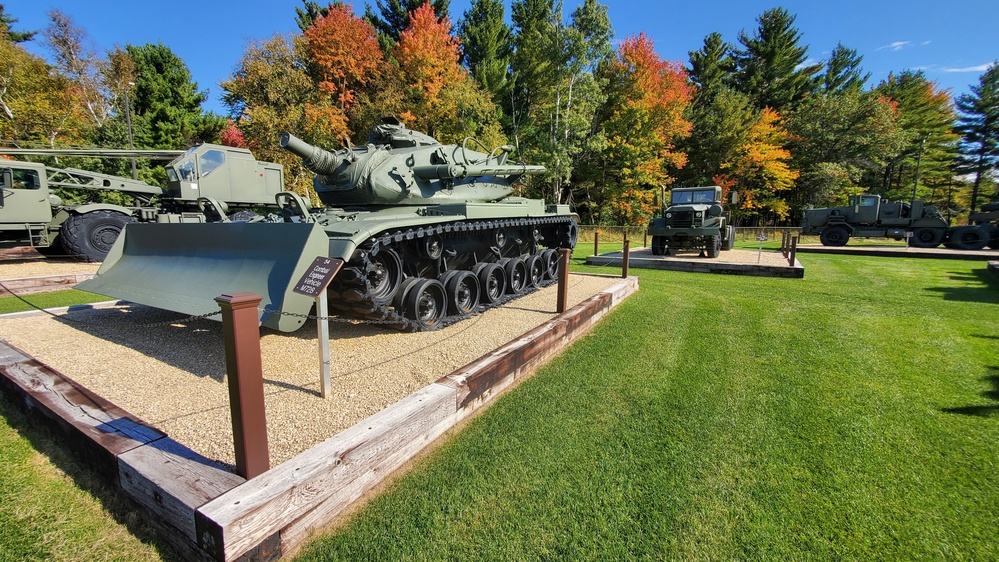 2022 Fall Colors at Fort McCoy's Equipment Park