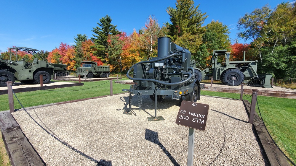 2022 Fall Colors at Fort McCoy's Equipment Park