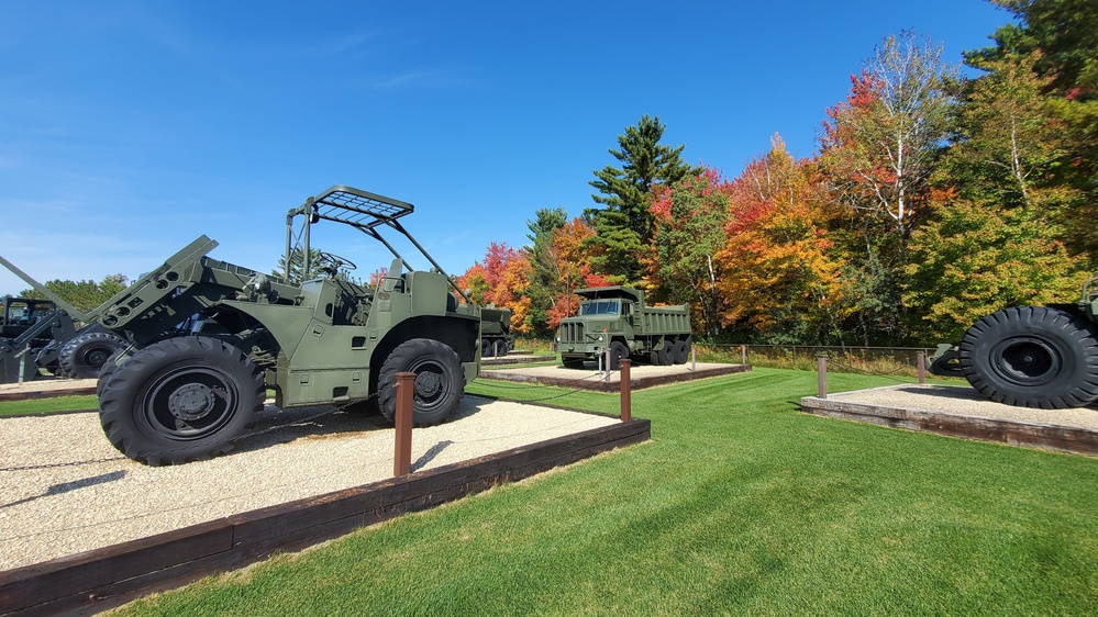 2022 Fall Colors at Fort McCoy's Equipment Park