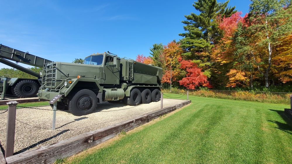 2022 Fall Colors at Fort McCoy's Equipment Park