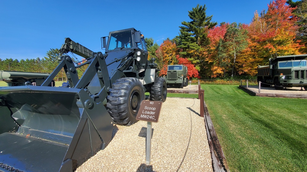 2022 Fall Colors at Fort McCoy's Equipment Park