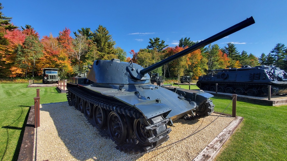 2022 Fall Colors at Fort McCoy's Equipment Park