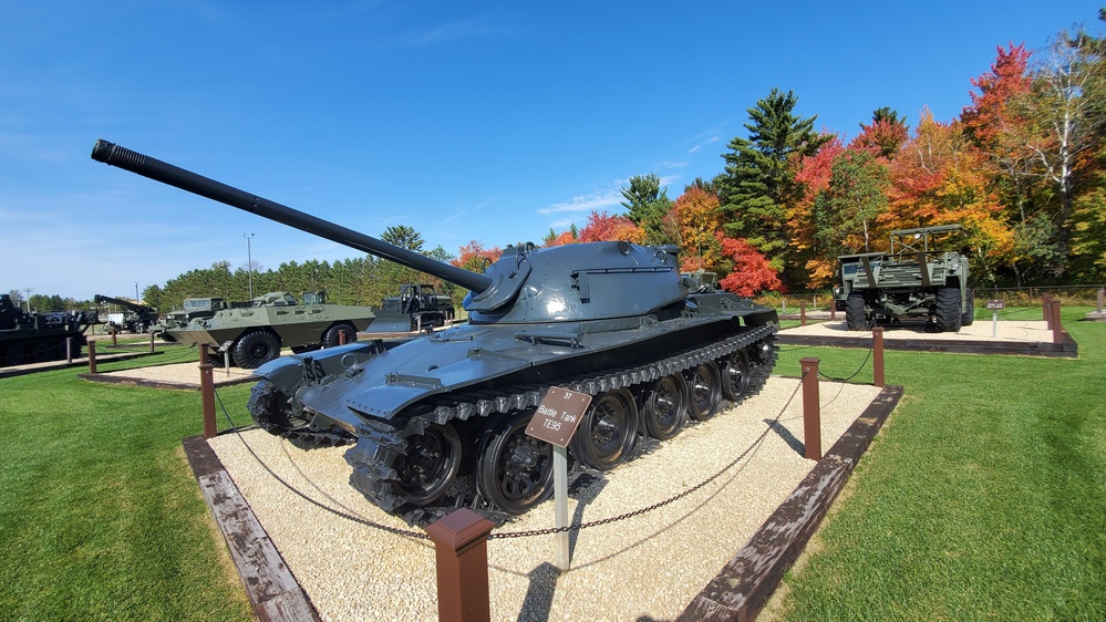 2022 Fall Colors at Fort McCoy's Equipment Park