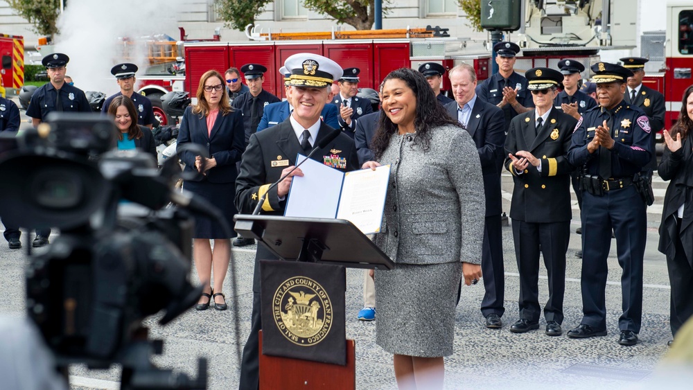 The City Of San Francisco Officially Kicks Off Fleet Week