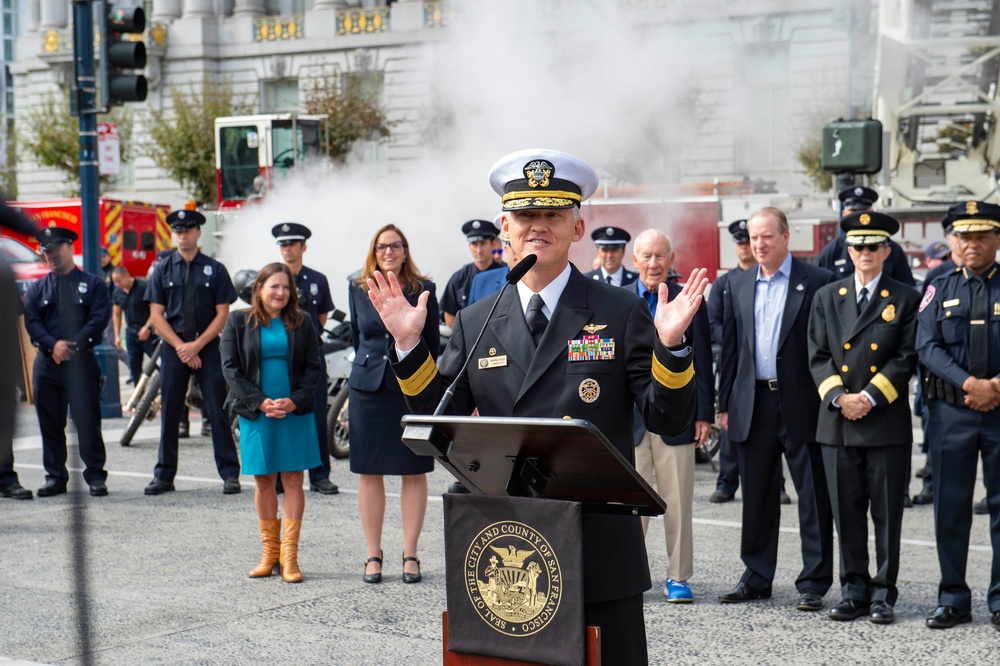 The City Of San Francisco Officially Kicks Off Fleet Week