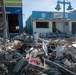 Hurricane Ian debris on Fort Myers Beach