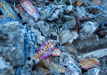 Hurricane Ian debris on Fort Myers Beach