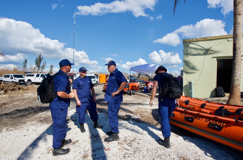 Coast Guard conducts search and rescue post Hurricane Ian landfall