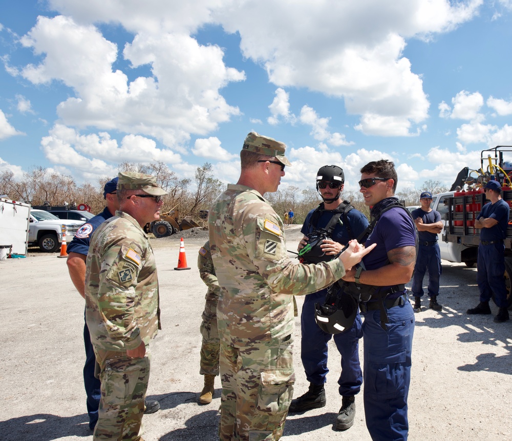 Coast Guard conducts search and rescue post Hurricane Ian landfall