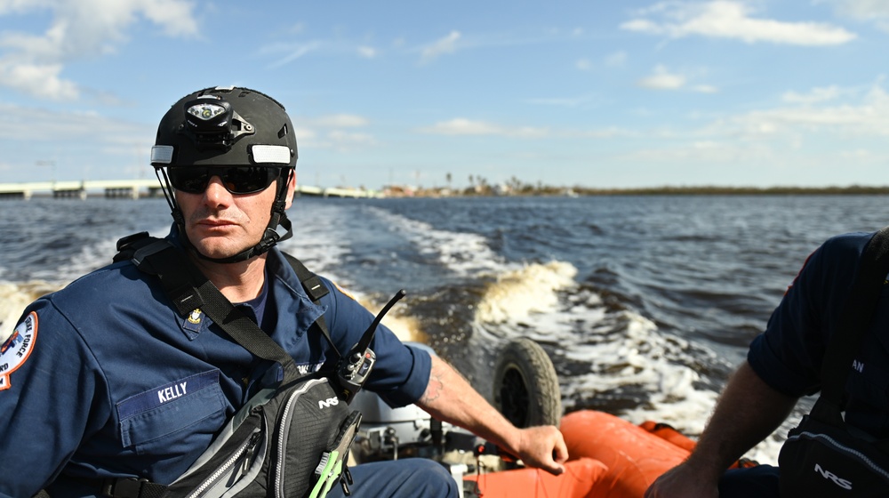 Coast Guard conducts transportation operations post Hurricane Ian landfall