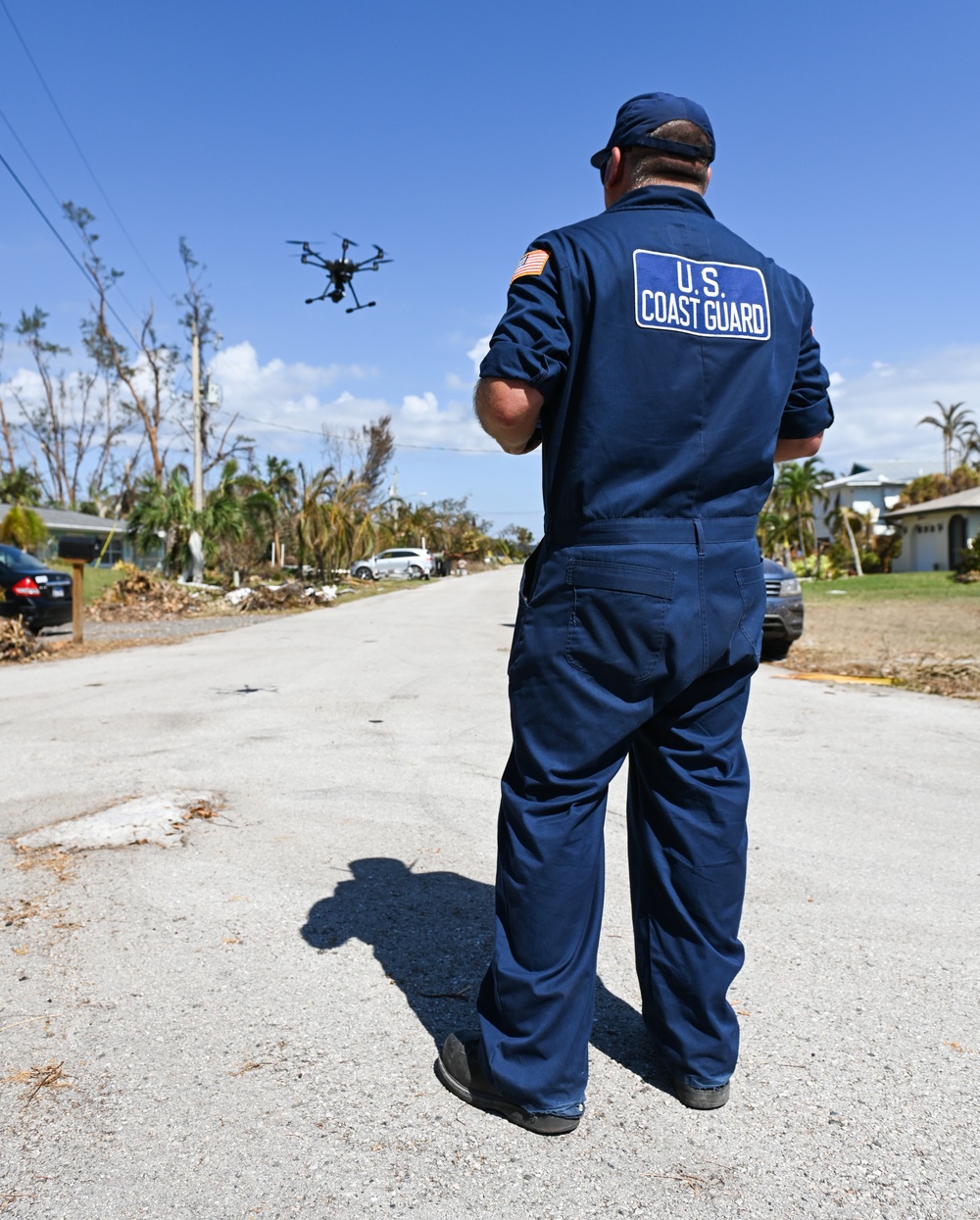 Coast Guard conducts search and rescue operations post Hurricane Ian landfall