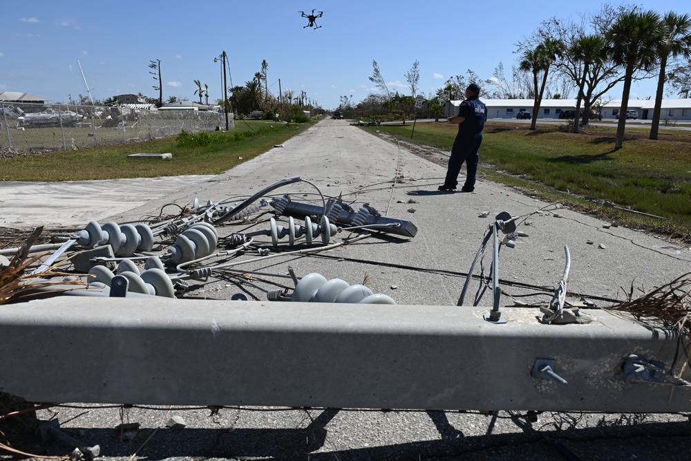 Coast Guard conducts search and rescue operations post Hurricane Ian landfall