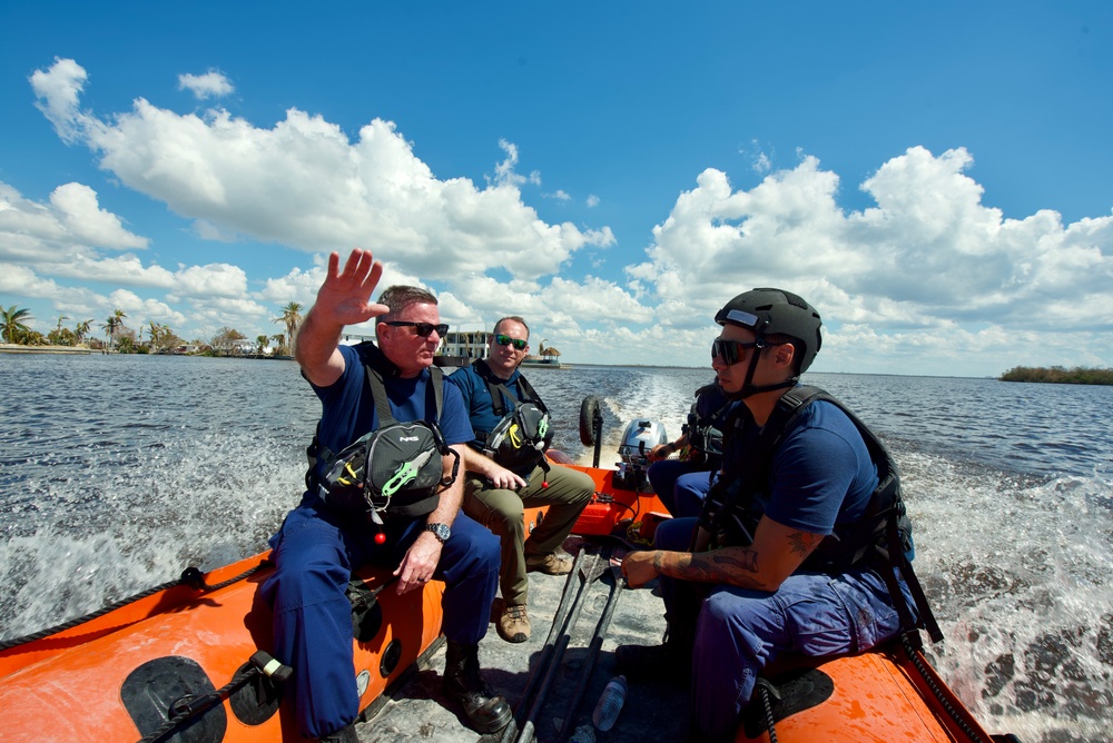 Coast Guard conducts search and rescue post Hurricane Ian landfall