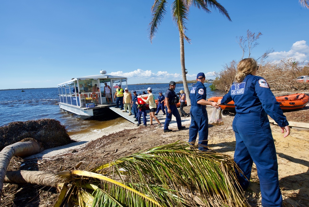 Coast Guard conducts search and rescue post Hurricane Ian landfall