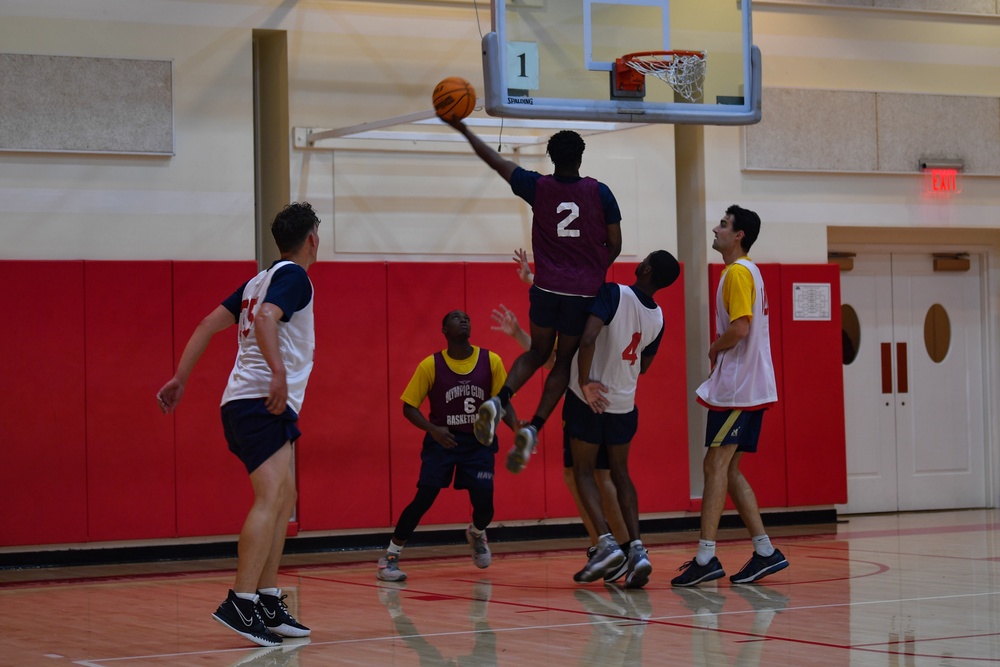 Olympic Club hosts Basketball Tournament for San Francisco Fleet Week