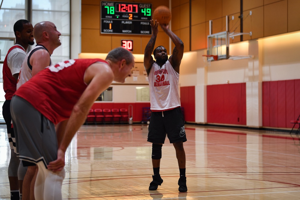 Olympic Club hosts Basketball Tournament for San Francisco Fleet Week