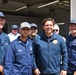 Florida Governor Ron DeSantis visits Coast Guard and other federal, state, and local partner agency personnel in the wake of Hurricane Ian