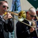 Navy Band Southwest Musicians Play Trombone During SFFW